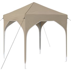 vidaXL Pop-up Party Tent 194 x 194 x 245 cm Cream