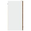 vidaXL Kitchen Wall Cabinet Lyon with Glass Door Old Wood 60x31x60 cm