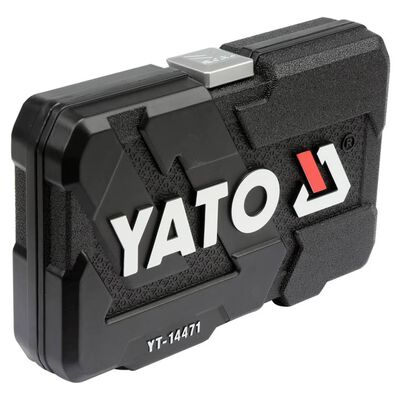 YATO 38 Piece Tool Set Metal Black YT-14471