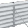 vidaXL Garden Raised Bed Light Brown 290 x 50 x 36 cm Galvanised Steel