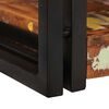vidaXL Bedside Table Brown and black Solid Wood Reclaimed