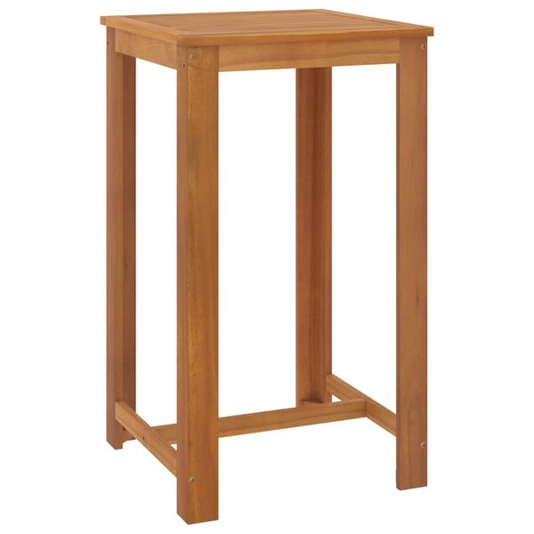 vidaXL 5 Piece Garden Bar Set Black