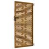 vidaXL Garden Gate 85x200 cm Corten Steel Square Design