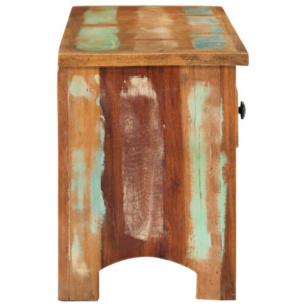 vidaXL TV Cabinet 110x30x40 cm Solid Wood Reclaimed