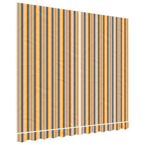 vidaXL Replacement Fabric for Awning Multicolour Stripe 3x2.5 m