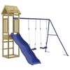 vidaXL Outdoor Playset | Pine | Vacuum pressure treated pinewood | Large