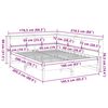 vidaXL Bookcase Bed without Mattress White 160x200 cm Solid Wood Pine