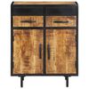 vidaXL Sideboard 60x30x75 cm Rough Mango Wood