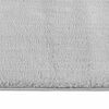 vidaXL Washable Rug Soft Shaggy 160x230 cm Anti Slip Grey