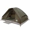 vidaXL Camping Tent Dome 2-Person Brown Waterproof