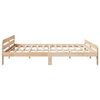vidaXL Bed Frame without Mattress 200x200 cm Solid Wood Pine