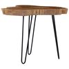 vidaXL Coffee Table (60-70)x45 cm Teak Wood