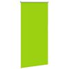 vidaXL Roller Blind Blackout Leaves Green 85x130 cm Fabric Width 80.7 cm Polyester