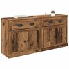 vidaXL Sideboards 2 pcs Old Wood 70 x 35.5 x 67.5 cm Engineered Wood