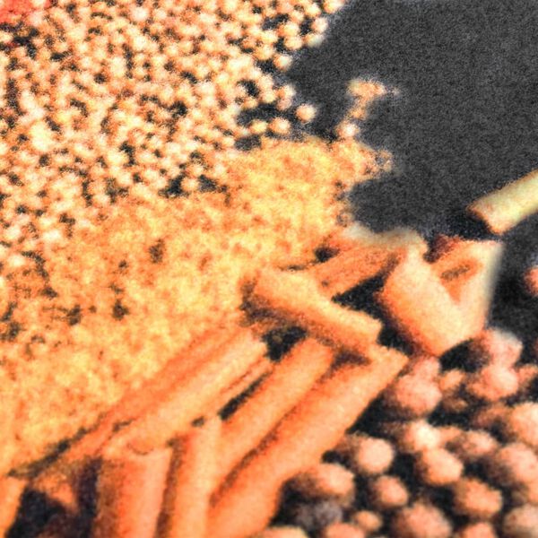 vidaXL Kitchen Floor Mat Washable Spice 60x180 cm