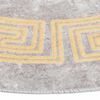 vidaXL Rug Washable &phi;120 cm Grey