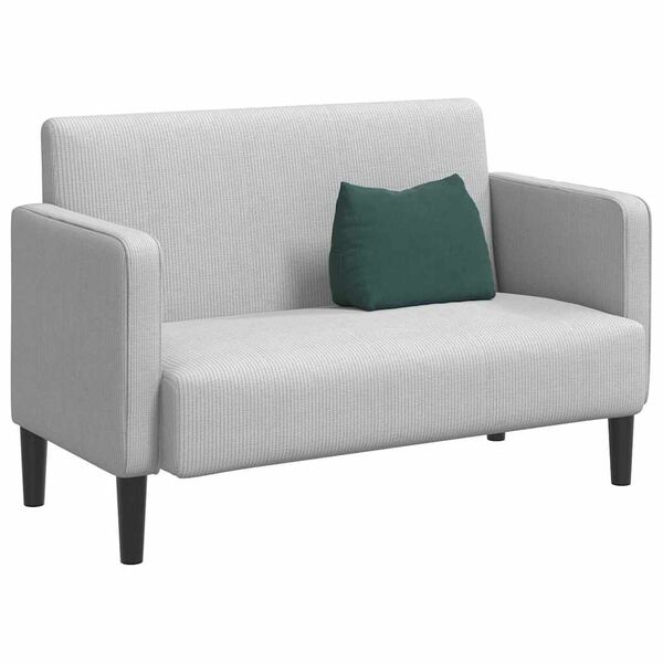 vidaXL Back Pillow Dark Green 45 x 20 x 35 cm Corduroy Fabric