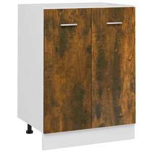vidaXL Bottom Cabinet Lyon Smoked Oak 60x46x81.5 cm Engineered Wood