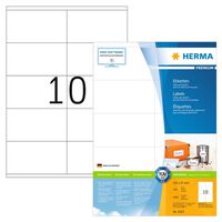 HERMA Permanent Labels PREMIUM A4 105x57 mm 100 Sheets