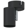 vidaXL Ceiling Spotlight Black 6.5 x 6 x 11.5 cm Steel