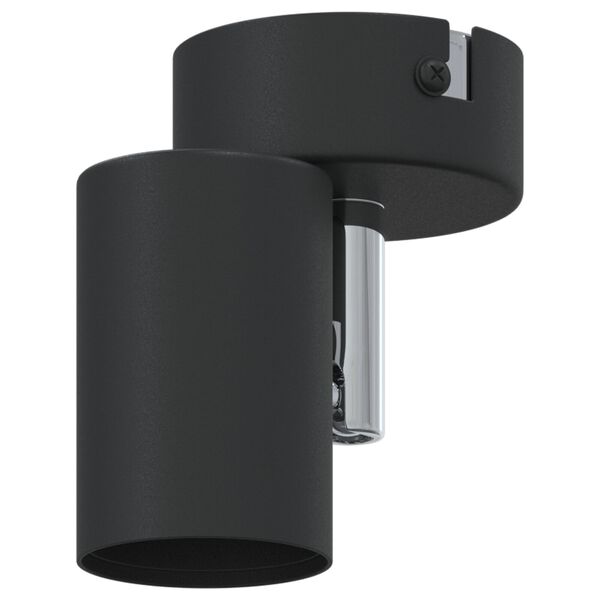 vidaXL Ceiling Spotlight Black 6.5 x 6 x 11.5 cm Steel