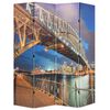 vidaXL Folding Room Divider 160x170 cm Sydney Harbour Bridge