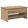 vidaXL Coffee Table Artisan Oak 80 x 50.5 x 41.5 cm Engineered Wood
