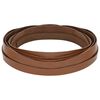 vidaXL Leather Strap Brown 500 x 2 cm Leather