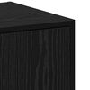 vidaXL Apothecary Cabinet Black oak 40 x 41 x 77.5 cm Engineered wood