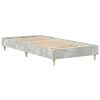 vidaXL Bed Frame Concrete Grey 203 x 93 x 25 cm Engineered Wood