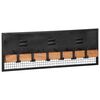 vidaXL Wall-mounted Coat Rack 90x11x30 cm Solid Wood Mango