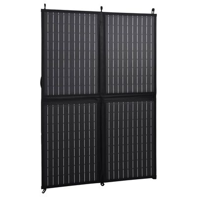 vidaXL Foldable Solar Panel Charger 100 W 12 V