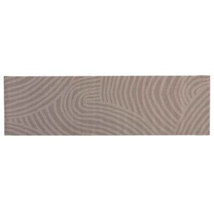 vidaXL Kitchen Rug Brown Scandinavian 150 x 45 cm 100% Polyamide