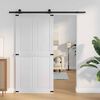 vidaXL Door Corona White 100 x 210 cm Engineered Wood