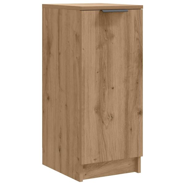 vidaXL Shoe Cabinet Artisan Oak 29.5x35x70 cm Engineered Wood