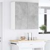 vidaXL Hanging Cabinet Concrete Grey 80 x 31 x 80 cm Engineered Wood