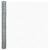 vidaXL Fence Post Silver 10 x 1.6 m (50 mm mesh) Steel
