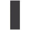vidaXL TV Cabinets 2 pcs Grey 30.5x30x90 cm Engineered Wood