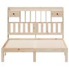 vidaXL Bookcase Bed without Mattress 140x200cm Solid Wood Pine