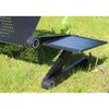United Entertainment Multifunctional Laptop Stand Black