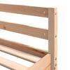 vidaXL Loft Bed with Desk and Ladder 180x200 cm Super King Solid Wood Pine