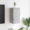 vidaXL Wall Mounted TV Cabinets 2 pcs Concrete Grey 30.5x30x30 cm