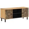 vidaXL TV Cabinet 105x33x46 cm Solid Wood Mango