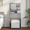 vidaXL Bedroom Dressing Tables Grey Sonoma 80 x 39.6 x 135 cm