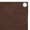 vidaXL Balcony Screen Brown 75x300 cm Oxford Fabric