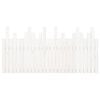 vidaXL Wall Headboard White 166x3x80 cm Solid Wood Pine
