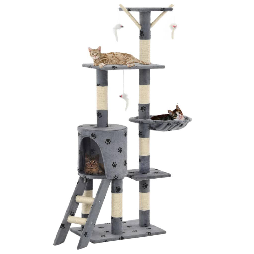 Paw print cat tree hotsell