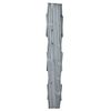 vidaXL Trellis Fences 5 pcs Solid Firwood 180x90 cm Grey