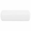 vidaXL Bolster Pillows 2 pcs White Ø 15 x 40 cm Fabric