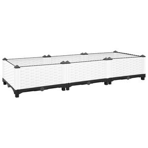 vidaXL Raised Bed 120x40x23 cm Polypropylene